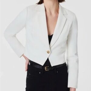 Spanx Ivory Ponte Crop Blazer NWT 2X
